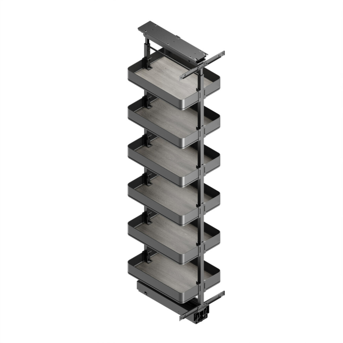 Coloana rotativa Harmony pentru bucatarie, corp 400 mm, inaltime 1780-2080 mm, finisaj antracit [14]