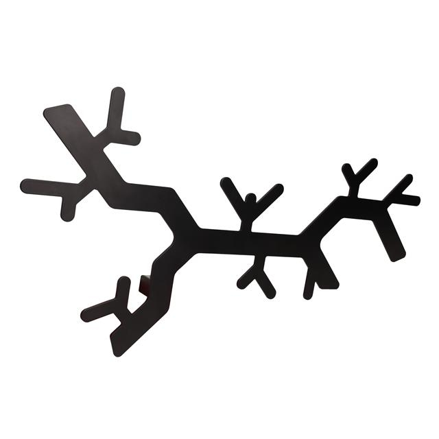 Cuier metalic negru structurat WS10-L2 [1]