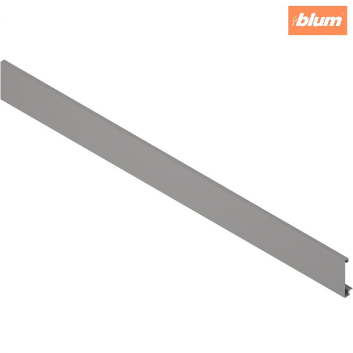 Front din aluminiu, KB=1200 mm, pentru debitat, pentru MERIVOBOX, finisaj gri indiu mat ZV4.1042M [1]