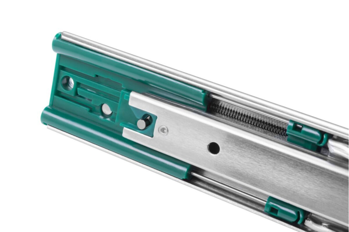 Glisiera cu bile, extragere totala si amortizor 900 mm, H=53 mm, capacitate incarcare 100 Kg [2]