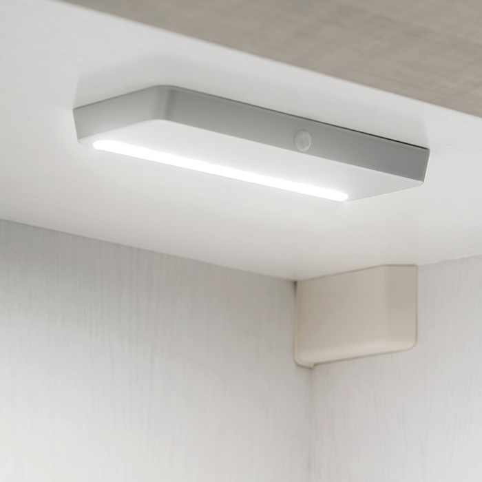 Lampa LED Kraz USB cu senzor de miscare, 4000K, finisaj gri metalizat [2]