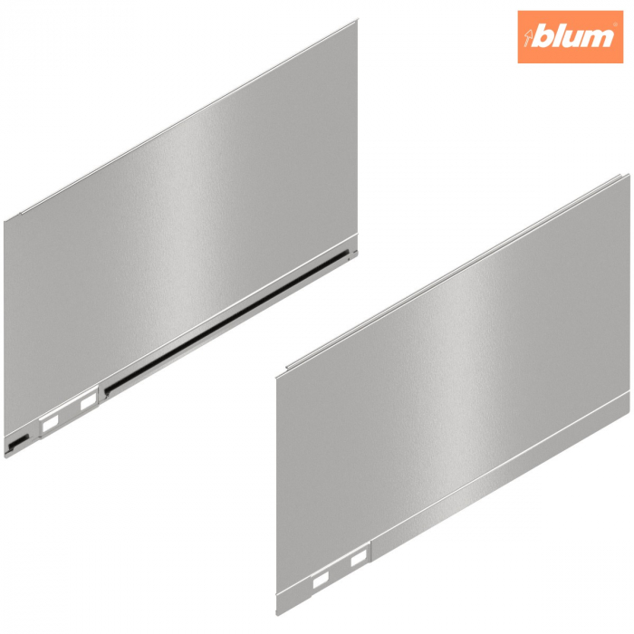 LEGRABOX Element decorativ, Înălţime C (177 mm), NL=300 mm, dreapta+stânga, finisaj inox periat-lăcuit 770C300AI [1]