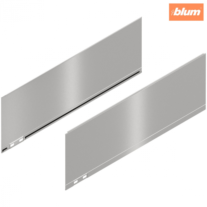 LEGRABOX Element decorativ, Înălţime C (177 mm), NL=500 mm, dreapta+stânga, finisaj inox periat-lăcuit 770C500AI [1]