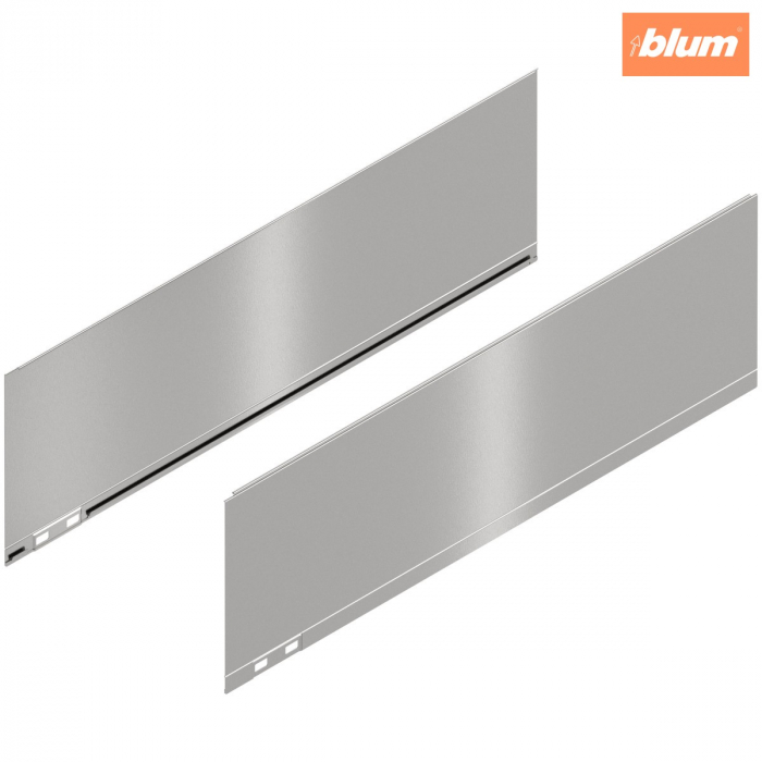 LEGRABOX Element decorativ, Înălţime C (177 mm), NL=550 mm, dreapta+stânga, finisaj inox periat-lăcuit 770C550AI [1]