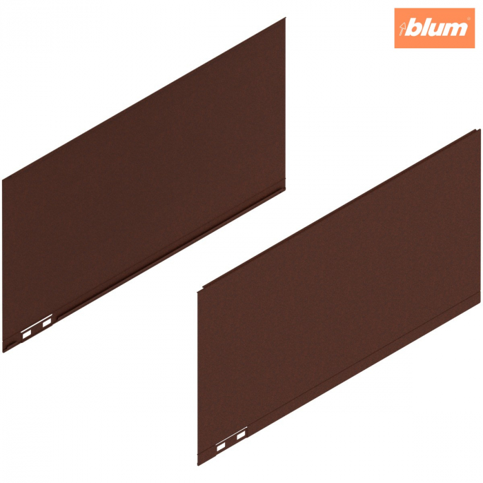 LEGRABOX Element decorativ, Înălţime F (241 mm), NL=450 mm, dreapta+stânga, finisaj noble rust 770F450AS [1]