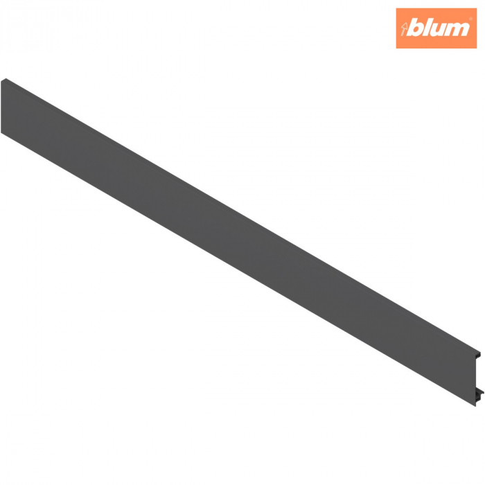 LEGRABOX Front din aluminiu, pentru Sertar interior şi extragere interioară cu traversă, KB=1200 mm, pentru debitat, finisaj gri-orion mat ZV7.1043C01VORD-ST [1]