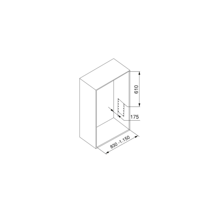 Lift pentru haine Hang, reglabil 830-1150 mm, finisaj Moka [10]
