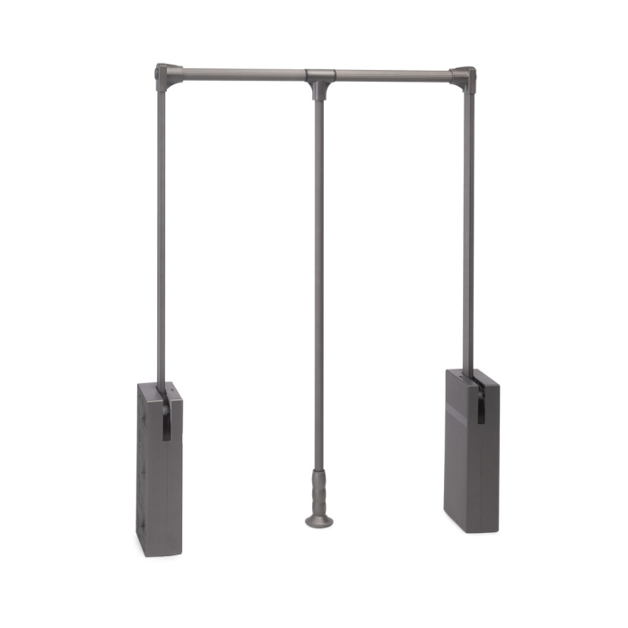 Lift pentru haine Sway, reglabil 600-830 mm, finisaj titan [2]