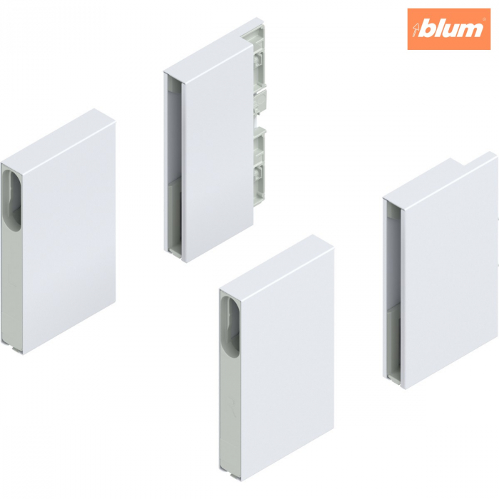 MERIVOBOX BOXCOVER, Înălţime E, în faţă/în spate, dreapta+stânga, finisaj alb-mătase mat ZL4M00808 [1]