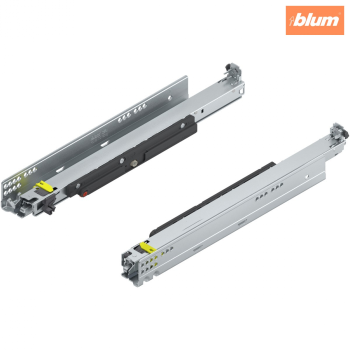 MOVENTO cu TIP-ON, Extragere totală, Glisare, 70 kg, NL=450 mm, pt cuplaj, stânga/dreapta, finisaj zincat 766H4500T [1]
