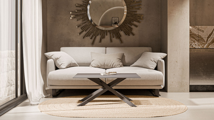 Picior masa central Star finisaj negru [2]