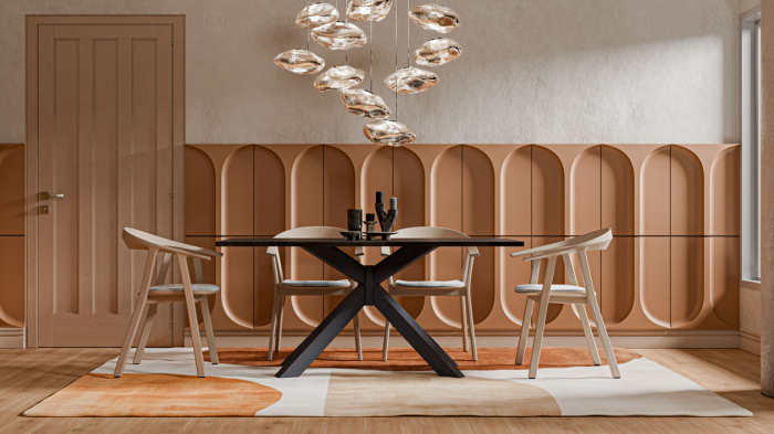 Picior masa central Star finisaj negru [3]