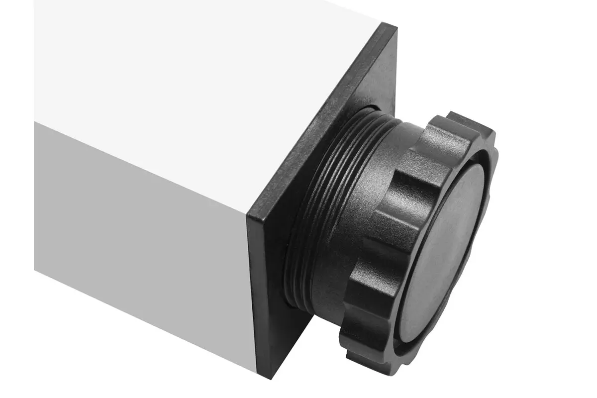 Picior masa patrat 60x60 H=710 mm, finisaj aluminiu [2]