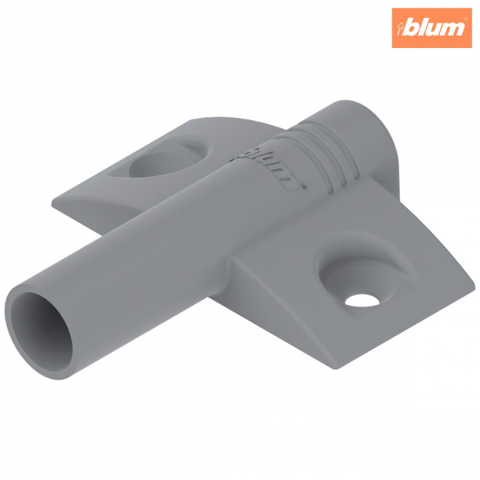 Plăcuţă de adaptare pentru BLUMOTION în plăcuţă de adaptare, în cruce (37/32), Plastic, finisaj R7036 gri platină 970.1501 [1]