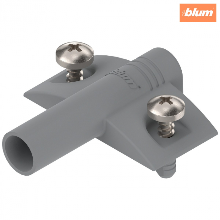 Plăcuţă de adaptare pentru BLUMOTION în plăcuţă de adaptare, în cruce (37/32), Plastic, finisaj R7036 gri platină 970.15E1 [1]
