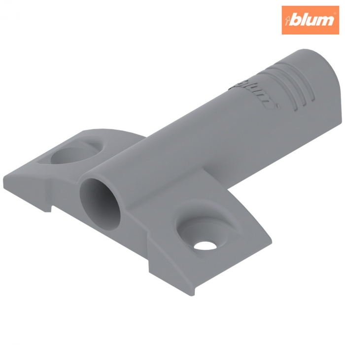 Plăcuţă de adaptare pentru BLUMOTION în plăcuţă de adaptare, în cruce (9,5/32), Plastic, finisaj R7036 gri platină 970.1701 [1]