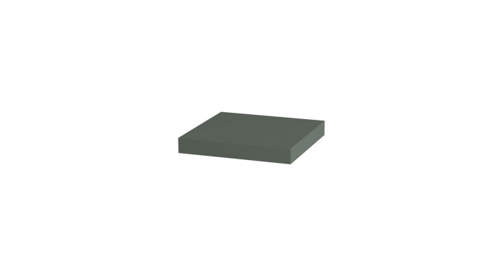 Polita decorativa 300x300x36 mm, Verde eucalipt U604 ST9, grosime 36 mm [1]