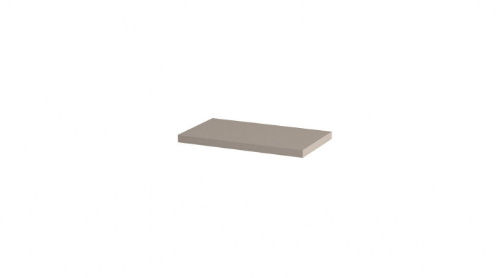 Polita decorativa 350x200x18 mm, Gri casmir U702 ST9, grosime 18 mm [1]