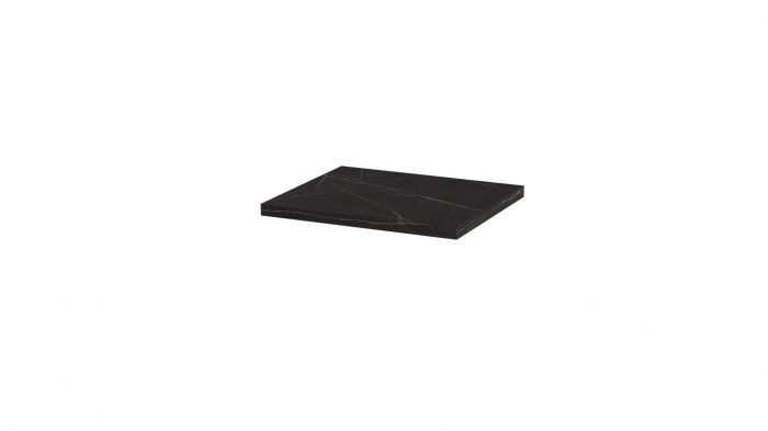 Polita decorativa 350x300x18 mm, Pietra Grigia negru F206 ST9, grosime 18 mm [1]