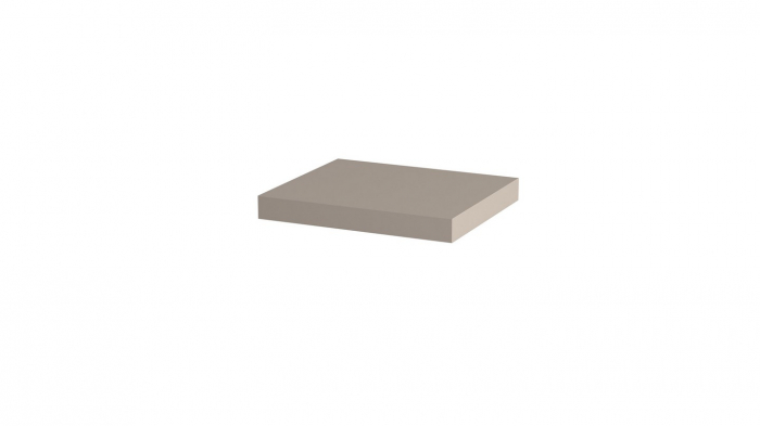 Polita decorativa 350x300x36 mm, Gri casmir U702 ST9, grosime 36 mm [1]