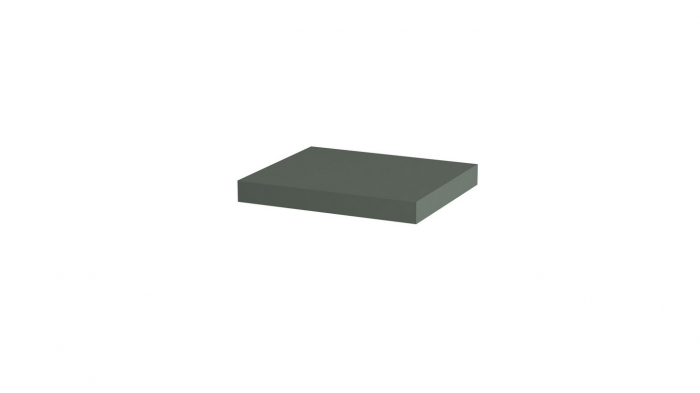 Polita decorativa 350x300x36 mm, Verde eucalipt U604 ST9, grosime 36 mm [1]