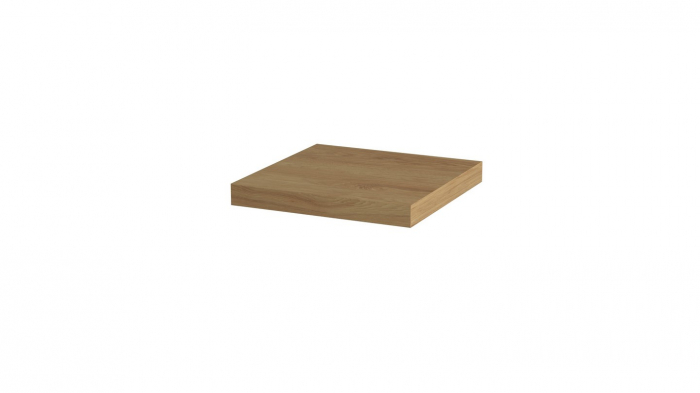 Polita decorativa 350x350x36 mm, Hicori natur H3730 ST10, grosime 36 mm [1]
