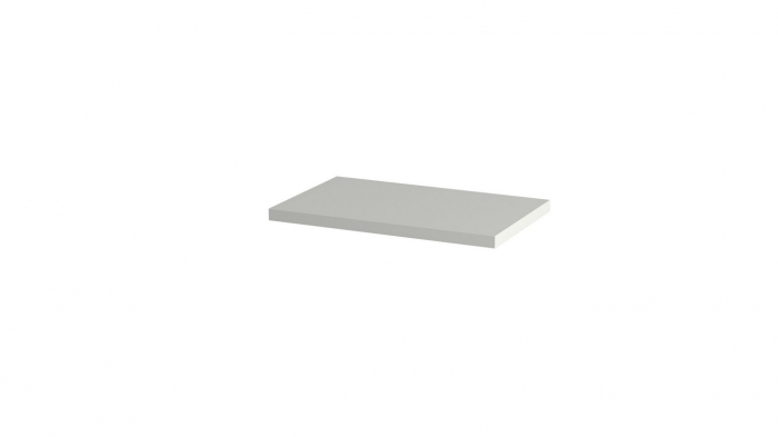 Polita decorativa 400x250x18 mm, Alb Premium W1000 ST9, grosime 18 mm [1]
