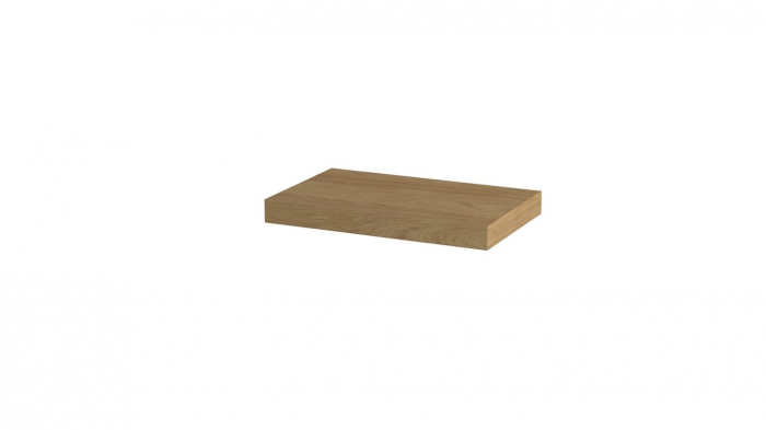 Polita decorativa 400x250x36 mm, Hicori natur H3730 ST10, grosime 36 mm [1]