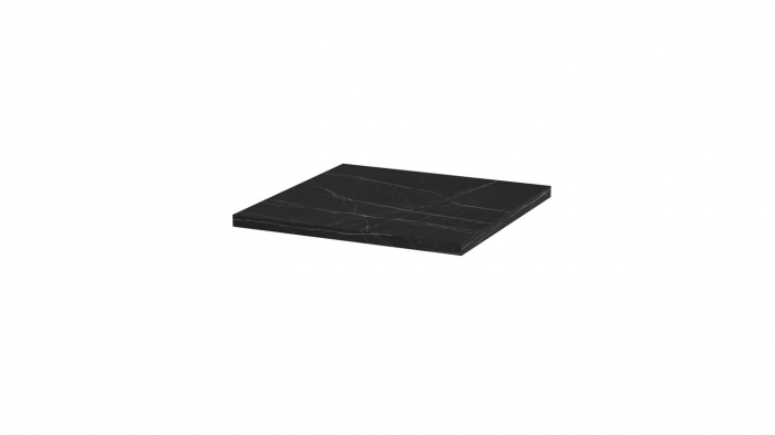 Polita decorativa 400x400x18 mm, Pietra Grigia negru F206 ST9, grosime 18 mm [1]