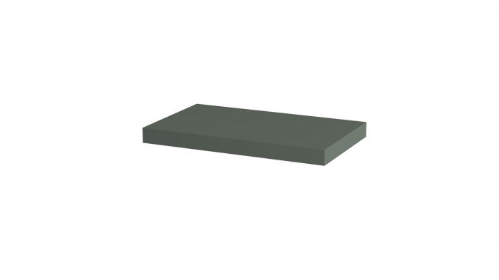 Polita decorativa 500x300x36 mm, Verde eucalipt U604 ST9, grosime 36 mm [1]