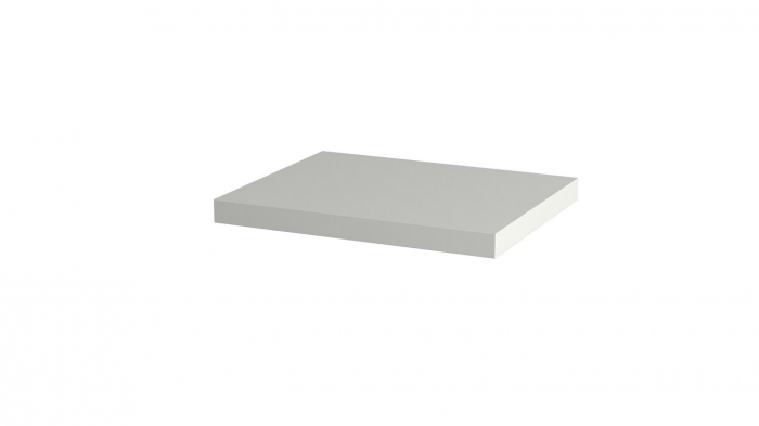 Polita decorativa 500x400x36 mm, Alb Premium W1000 ST9, grosime 36 mm [1]