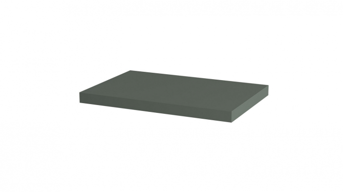 Polita decorativa 600x400x36 mm, Verde eucalipt U604 ST9, grosime 36 mm [1]