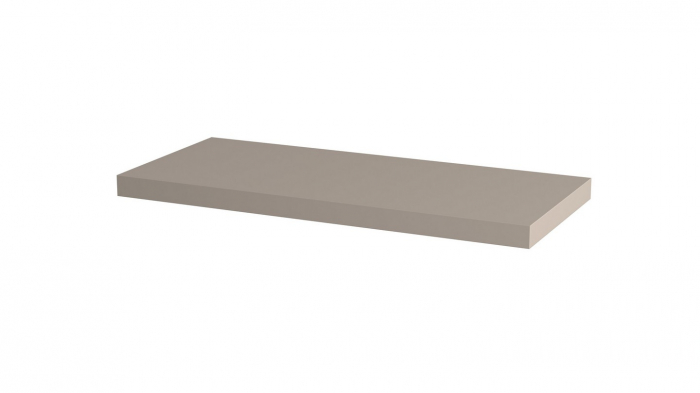 Polita decorativa 800x350x36 mm, Gri casmir U702 ST9, grosime 36 mm [1]