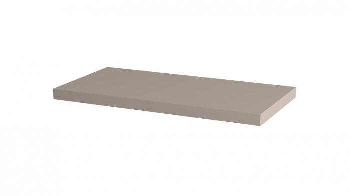 Polita decorativa 800x400x36 mm, Gri casmir U702 ST9, grosime 36 mm [1]