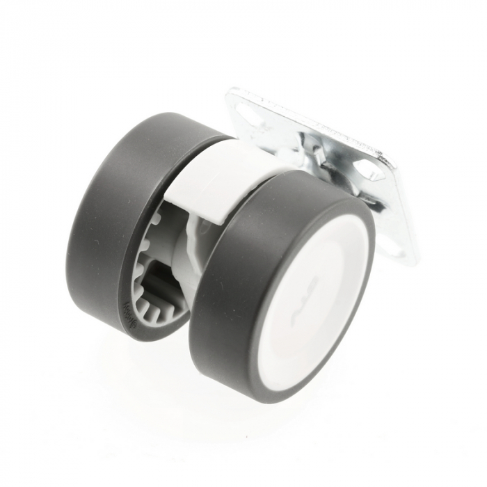 Rotila Circo fara frana Ø 50 mm, finisaj gri [2]