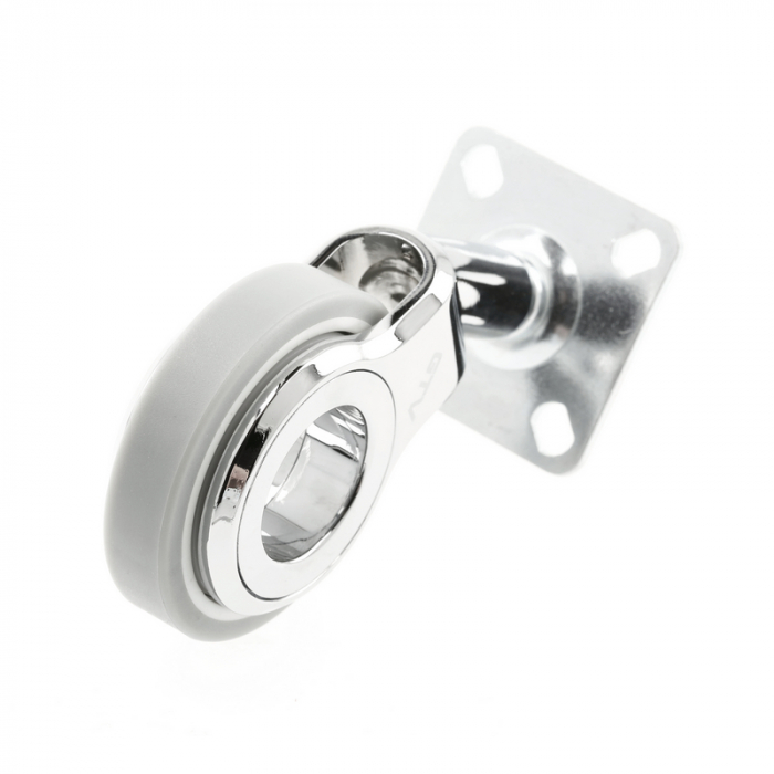 Rotila Gira fara frana Ø 60 mm, finisaj gri+crom [2]