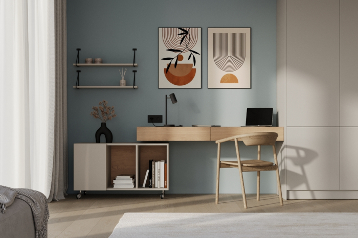 Rotila Gira fara frana Ø 60 mm, finisaj negru+crom [5]