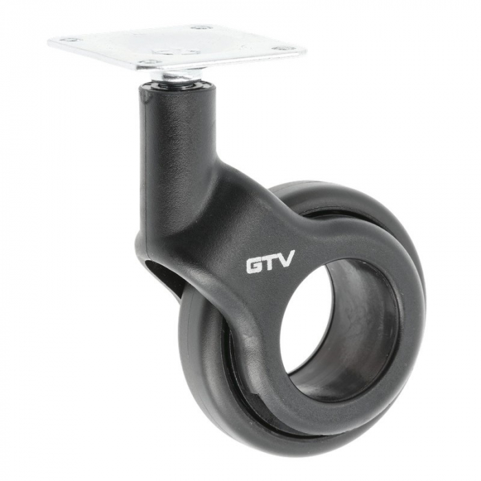 Rotila Strada fara frana Ø 60 mm, finisaj negru [1]