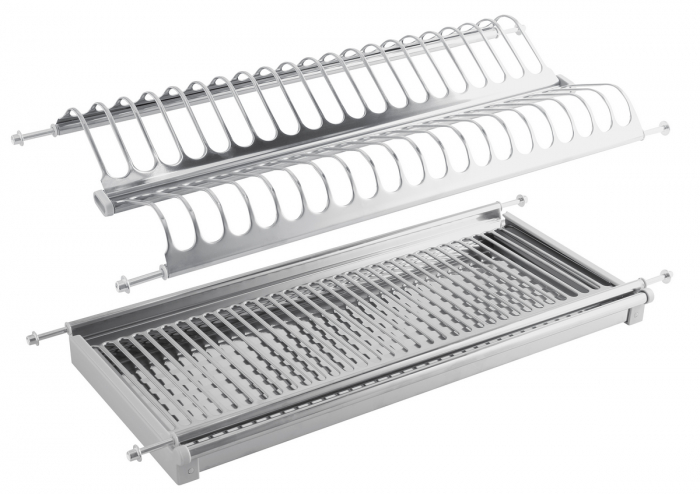 Scurgator vase inox, 2 nivele, pentru corp de 900 mm latime [1]