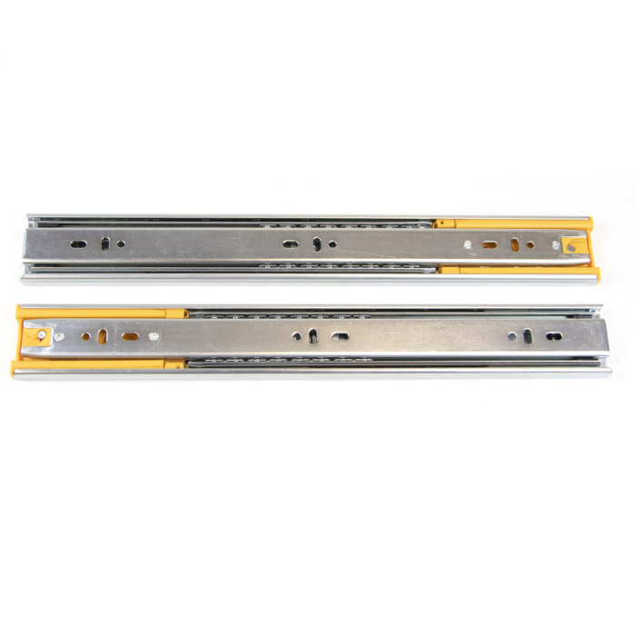 Set glisiere cu bile pentru sertare, extractie totala, cu inchidere amortizata, H 45 mm, L 350 mm [6]