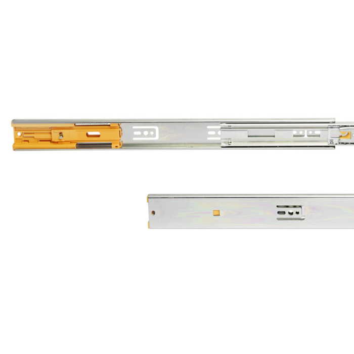 Set glisiere cu bile pentru sertare, extractie totala, cu inchidere amortizata, H 45 mm, L 500 mm [4]