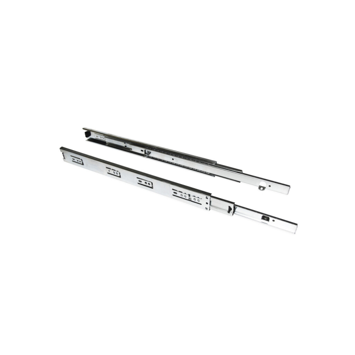 Set glisiere cu bile cu extractie totala pentru sertare, H 45 mm, L 500 mm, cu console de montaj [3]