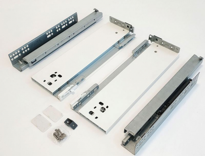 Set sertar Vision Top adancime 450 mm, inaltime 121 mm, finisaj alb [1]