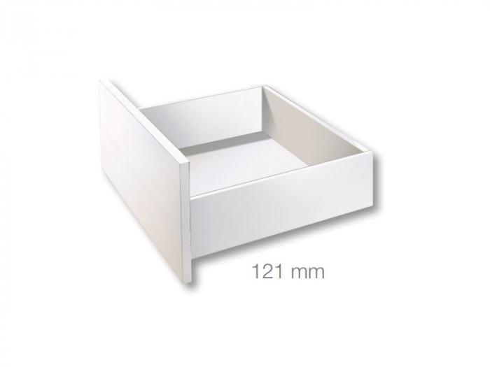 Set sertar Vision Top adancime 450 mm, inaltime 121 mm, finisaj alb [2]
