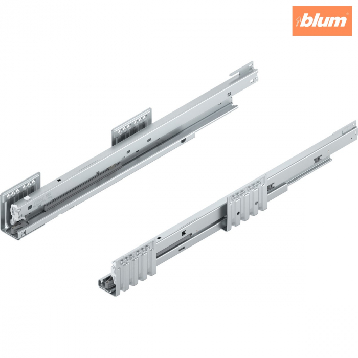 Şină de corp MERIVOBOX, 40 kg, NL=500 mm, dreapta+stânga, finisaj zincat 450.5001B [1]