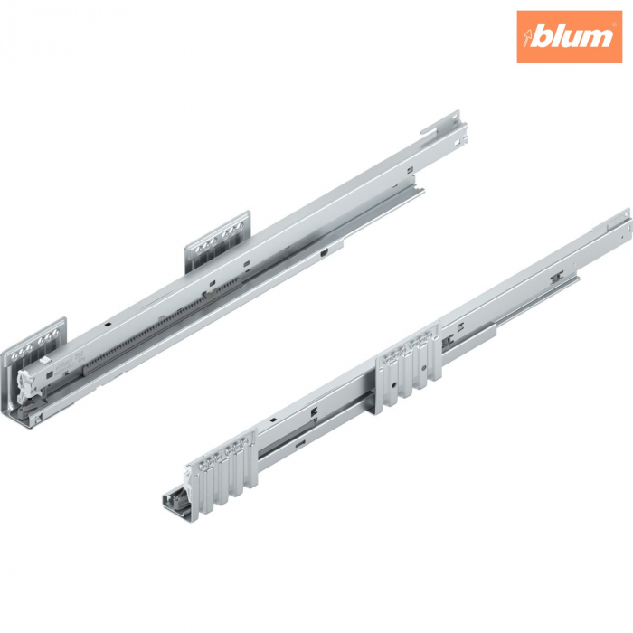 Şină de corp MERIVOBOX, 40 kg, NL=550 mm, dreapta+stânga, finisaj zincat 450.5501B [1]