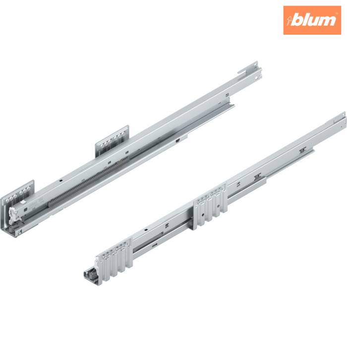 Şină de corp MERIVOBOX, 40 kg, NL=600 mm, dreapta+stânga, finisaj zincat 450.6001B [1]