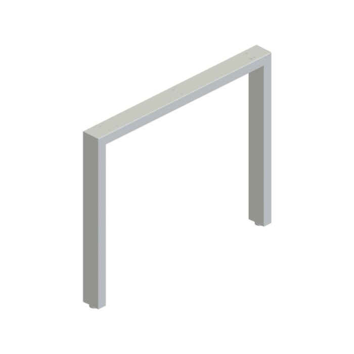 Structura pentru masa extensibila Flex 900, pentru lungime blat 1400 - 1900 mm, finisaj negru [2]