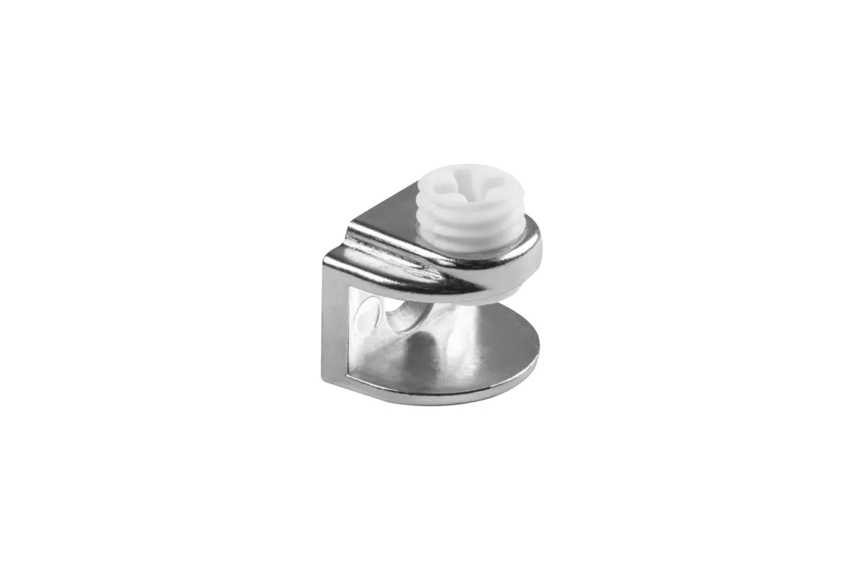 Suport polita sticla 4-8 mm, cu surub A48, finisaj crom [2]