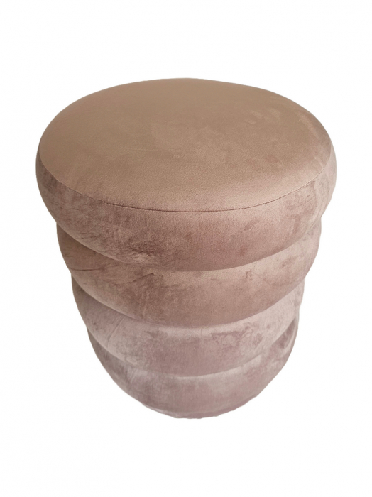 Taburet tapitat, rotund, 400x420 mm [1]